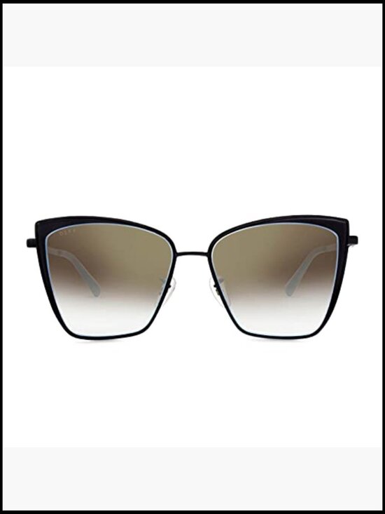 Designer Cat Eye Sunglasses UV400 Protection Lightweight Metal